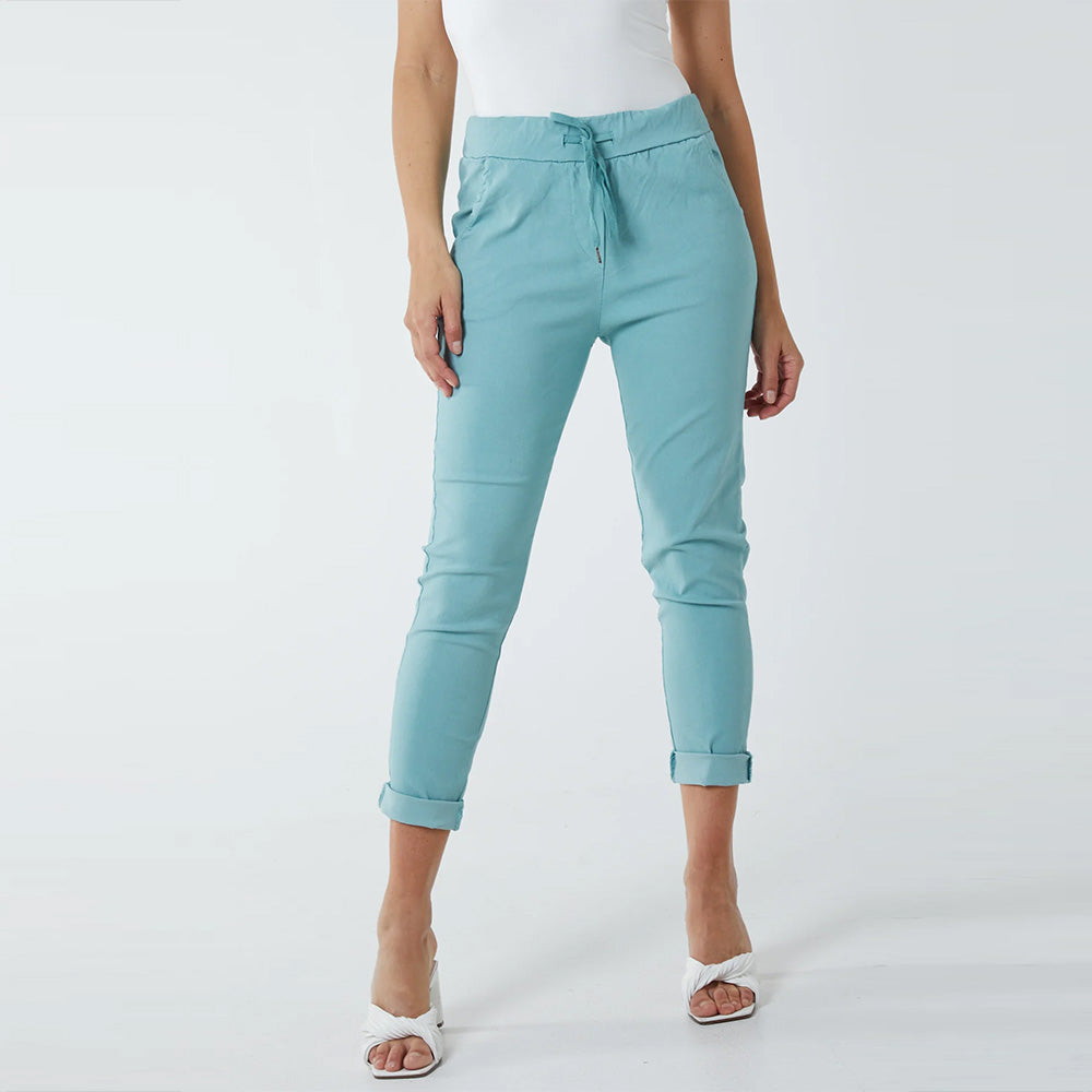 Made in Italy Magic Trousers Smart Non Crush