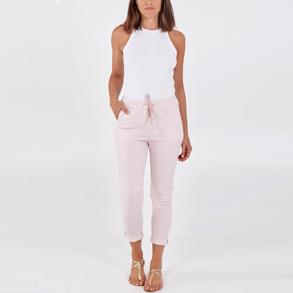 Made in Italy Magic Trousers Smart Non Crush