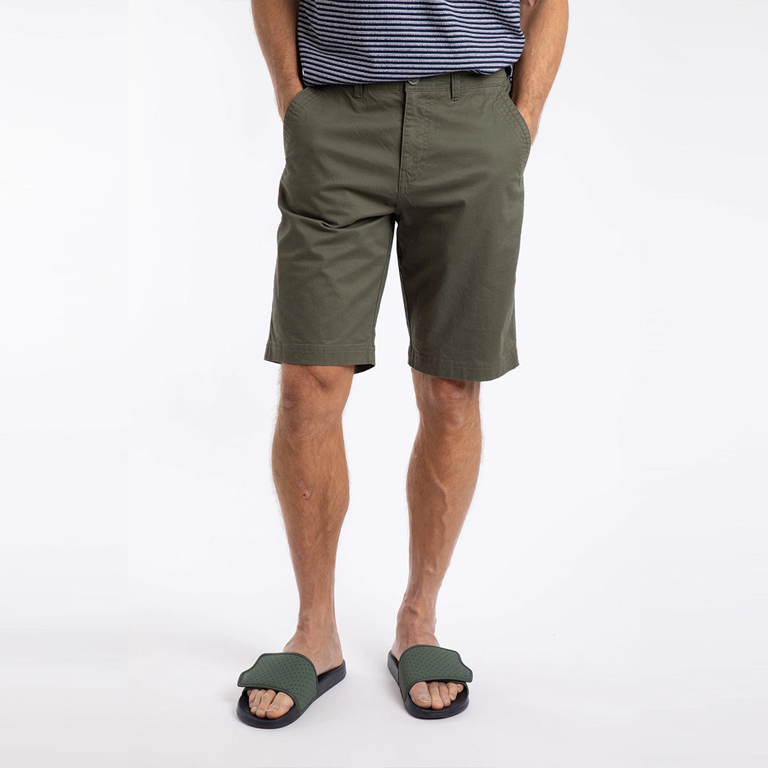 Weird Fish Rayburn Cotton Flat Front Shorts 202722