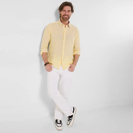 Joe Browns Luxurious Linen Blend Stripe Shirt SM892