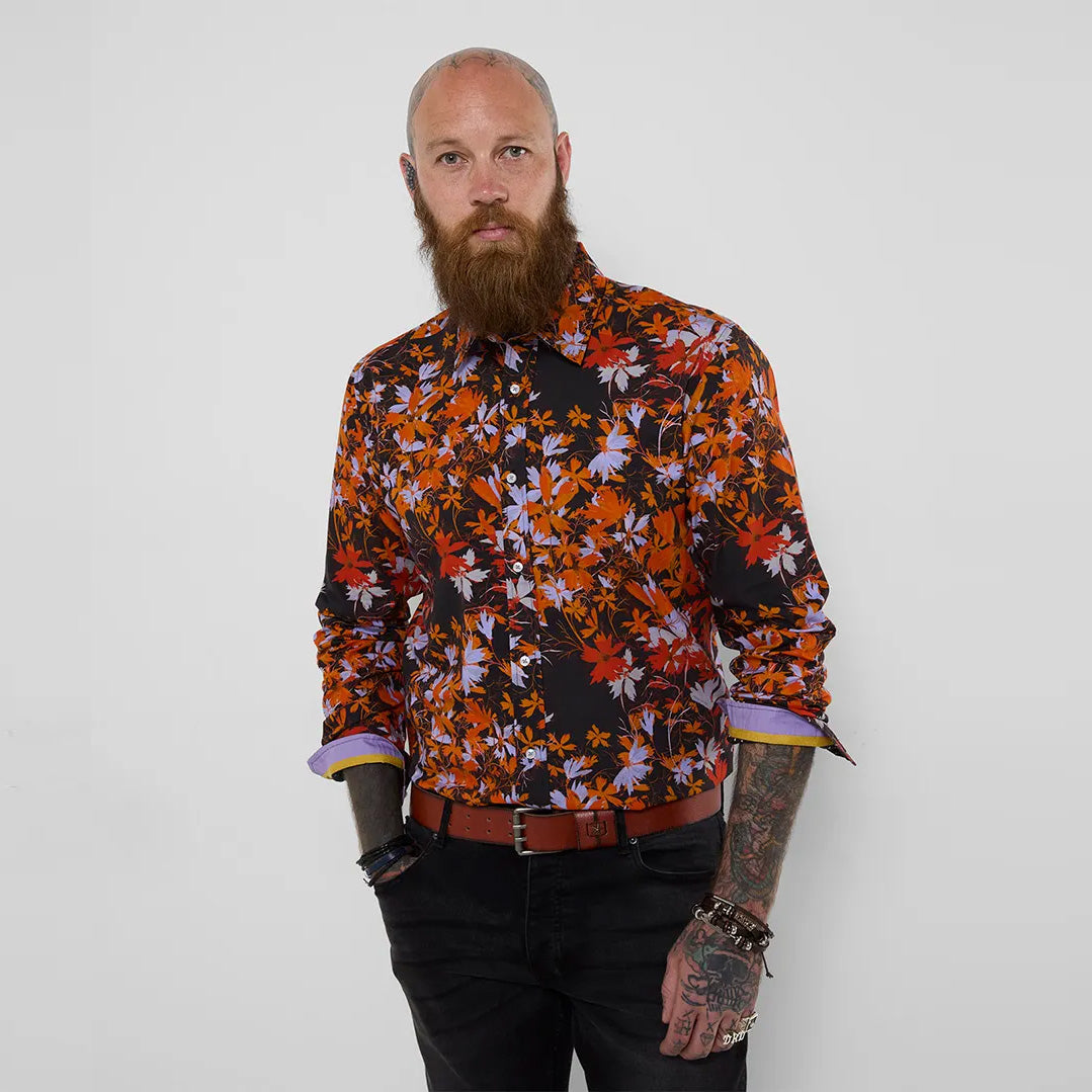 Joe Browns Autumn Bloom Print Shirt SM923