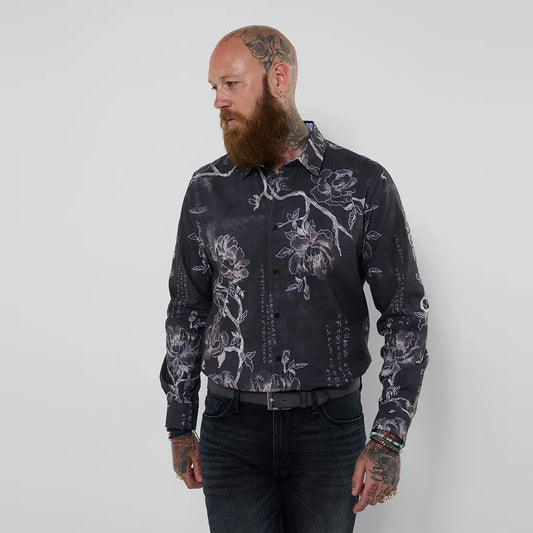 Joe Browns Japanese Floral Print Shirt SM924