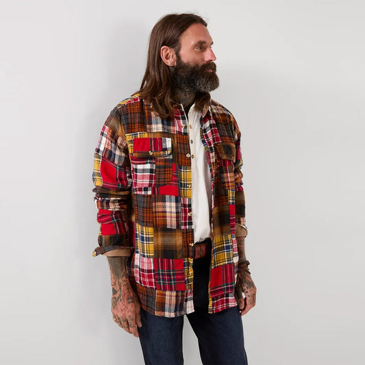 Joe Browns Perfect Patchwork Check Shirt SM933