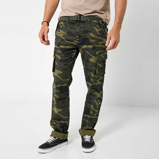 Joe Browns Cool In Camo Cargo Trousers TR887