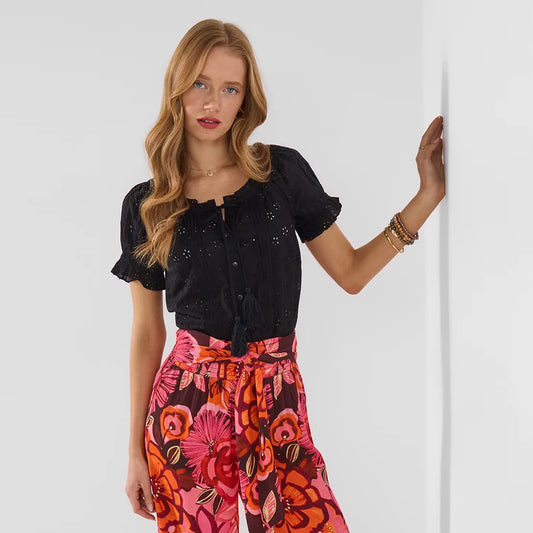Joe Browns Beautiful Broderie Top WA506