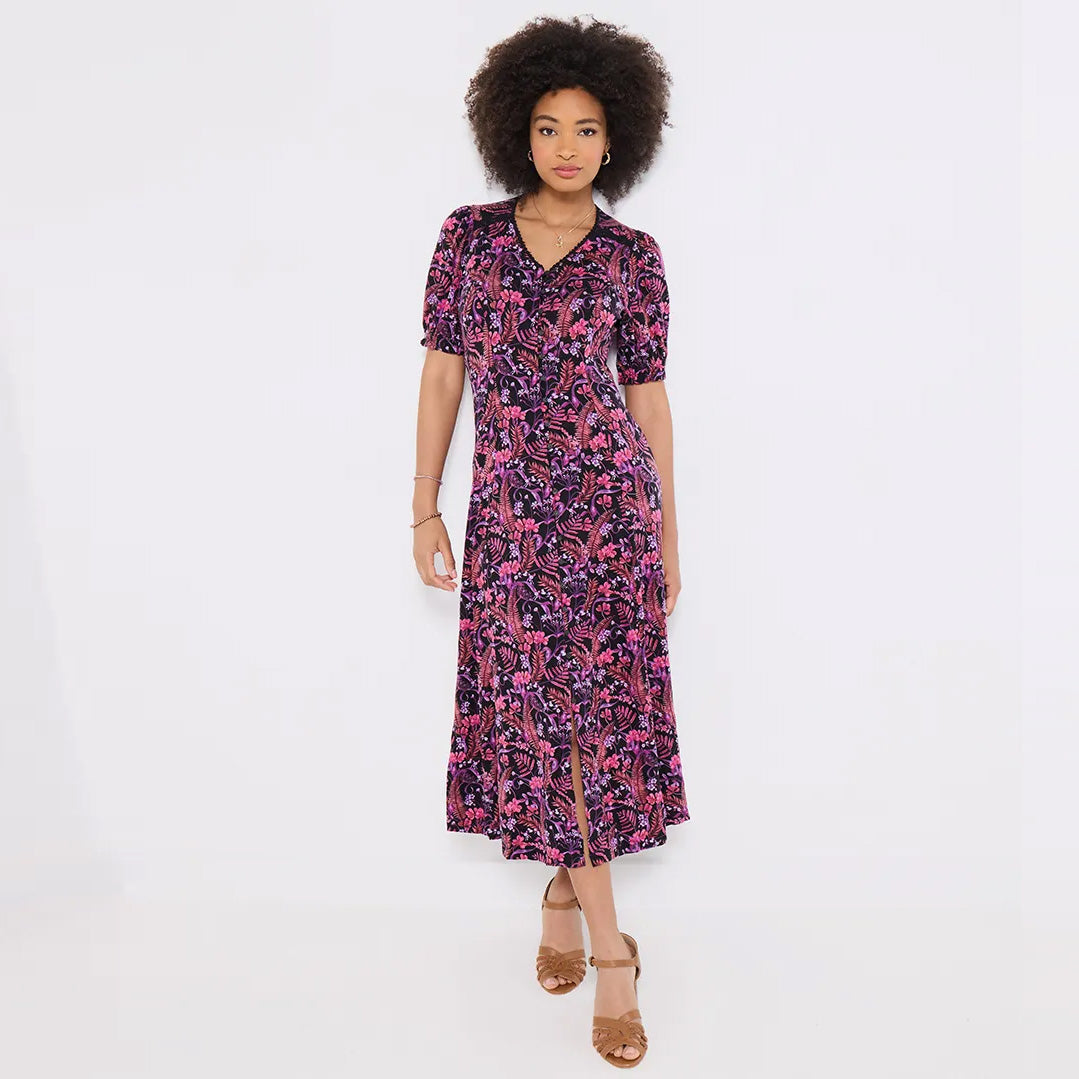Joe Browns Mystical Moods Floral Jersey Midi Dress WF395