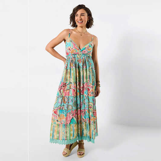 Joe Browns Summer Solstice Tiered Maxi Dress WF475