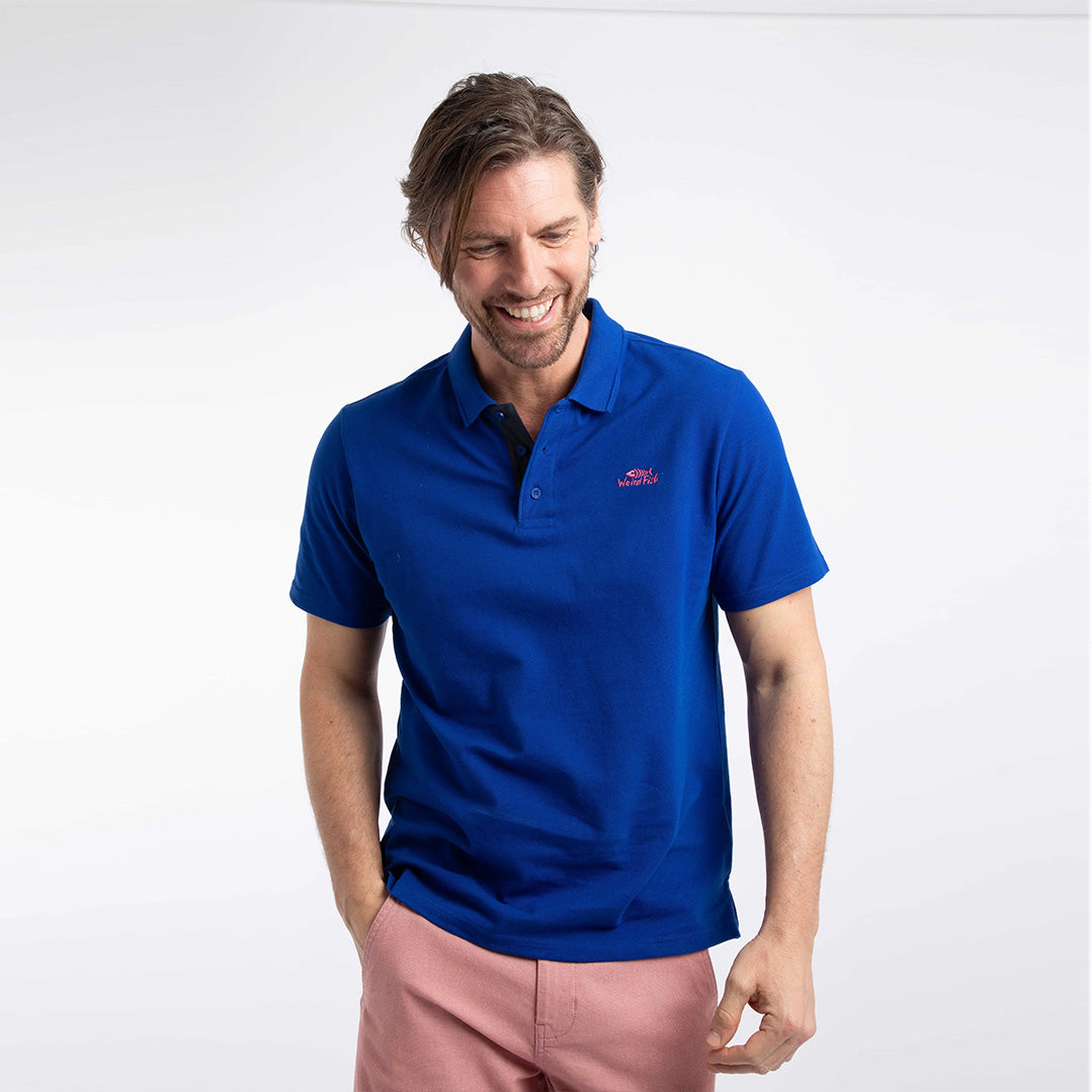 Weird Fish Miles Pique Polo Shirt