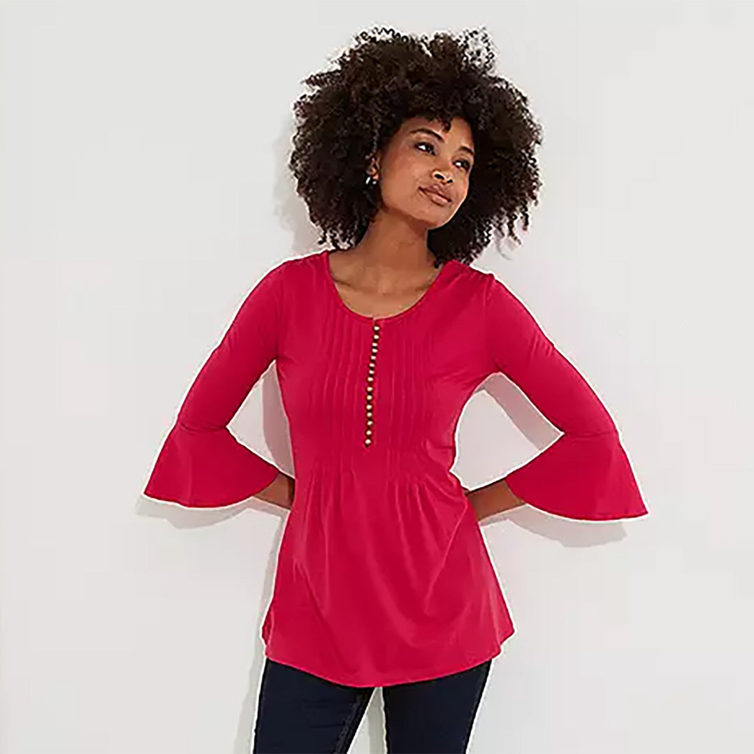 Joe Browns Button Longline Jersey WG060