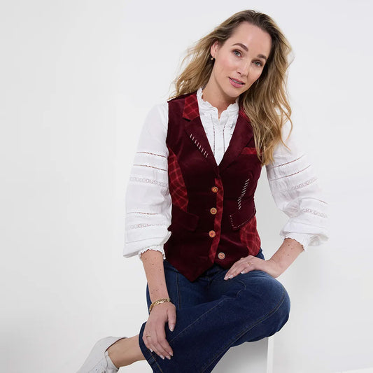 Joe Browns Dahlia Mix And Match Waistcoat WJ877