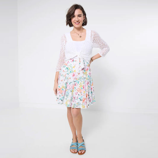 Joe Browns Spring Dream Lace-Up Side Skirt WS519