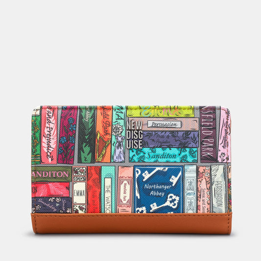 New Disguise Jane Austen Library Flap Over Purse