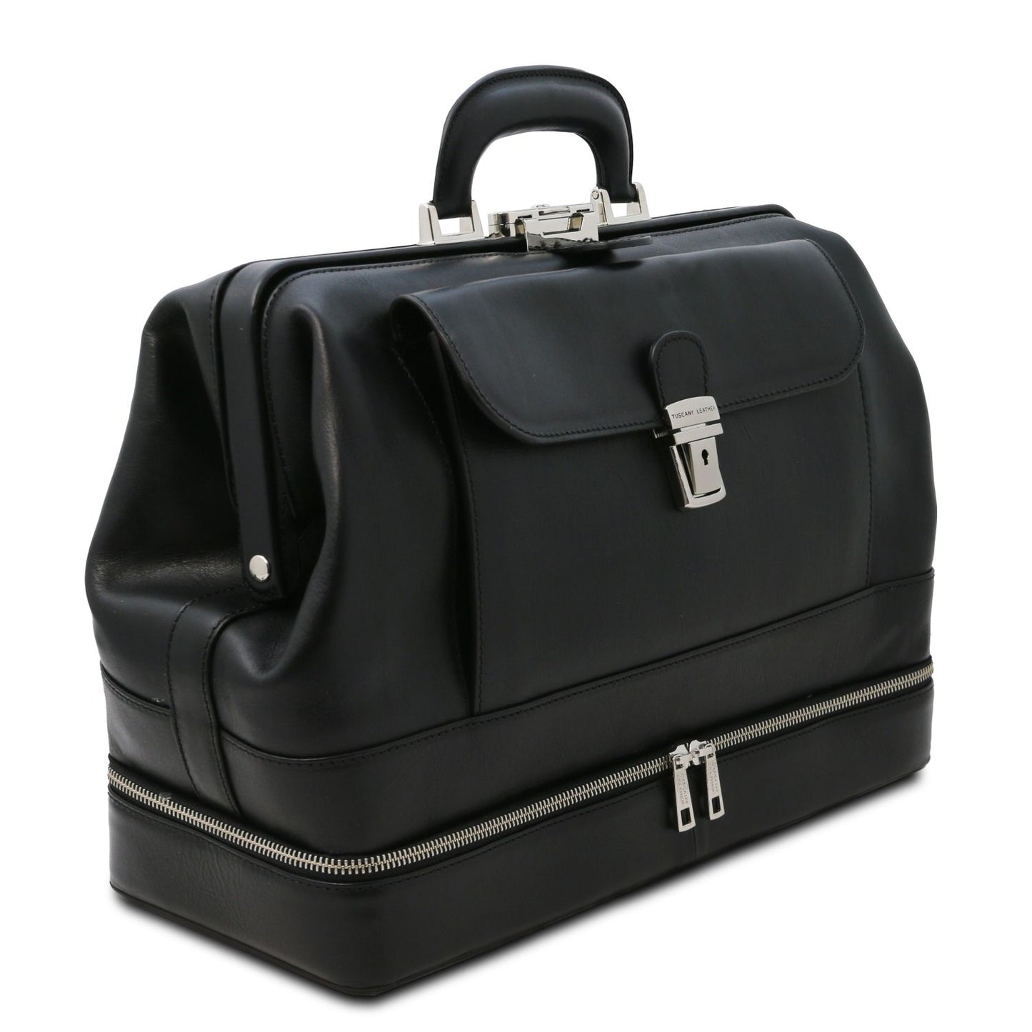 Tuscany Leather Giotto Exclusive Double-Bottom Leather Doctors Bag TL142344