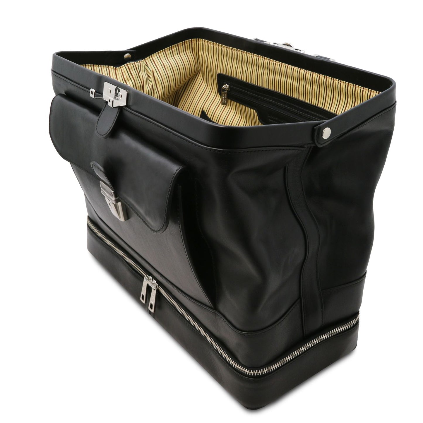 Tuscany Leather Giotto Exclusive Double-Bottom Leather Doctors Bag TL142344