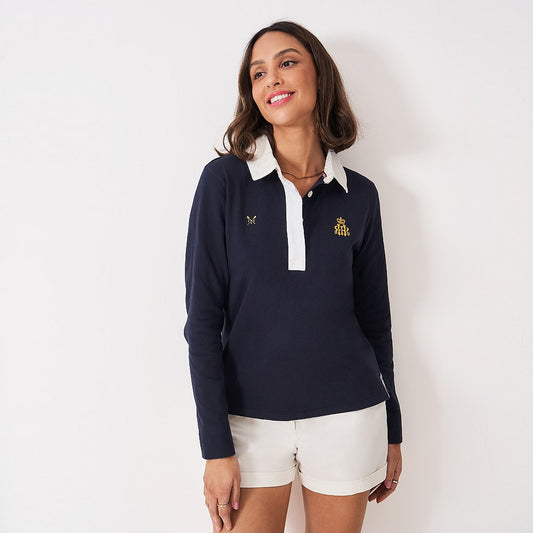 Henley Royal Regatta Heritage Rugby Shirt in HRWWE005 Navy