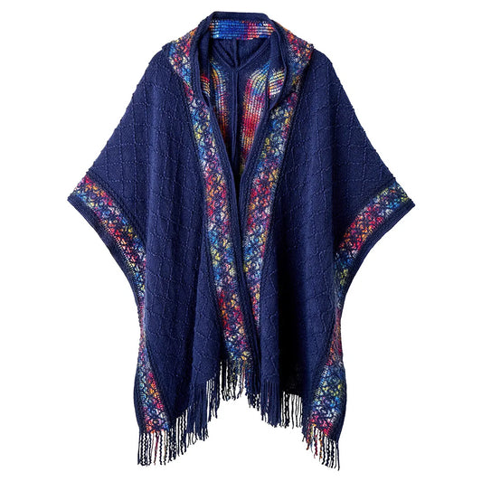 Joe Browns Nomad Fringe Hooded Cape HB694