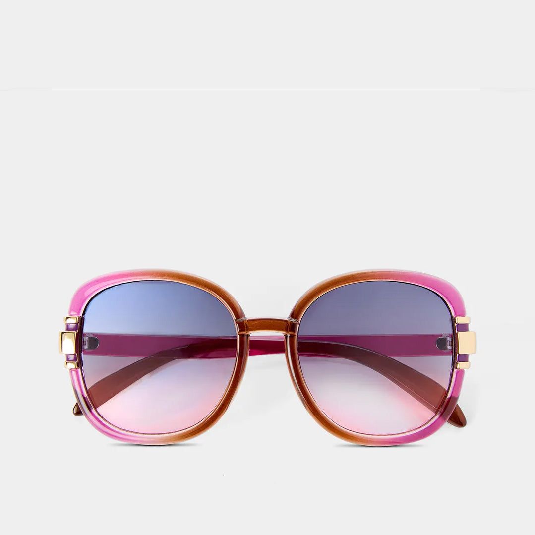 Joe Browns Sunset 70's Purple Sunglasses SG147